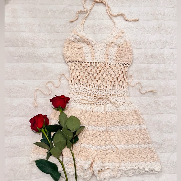 handmade Other - Handmade crochet romper 🤍